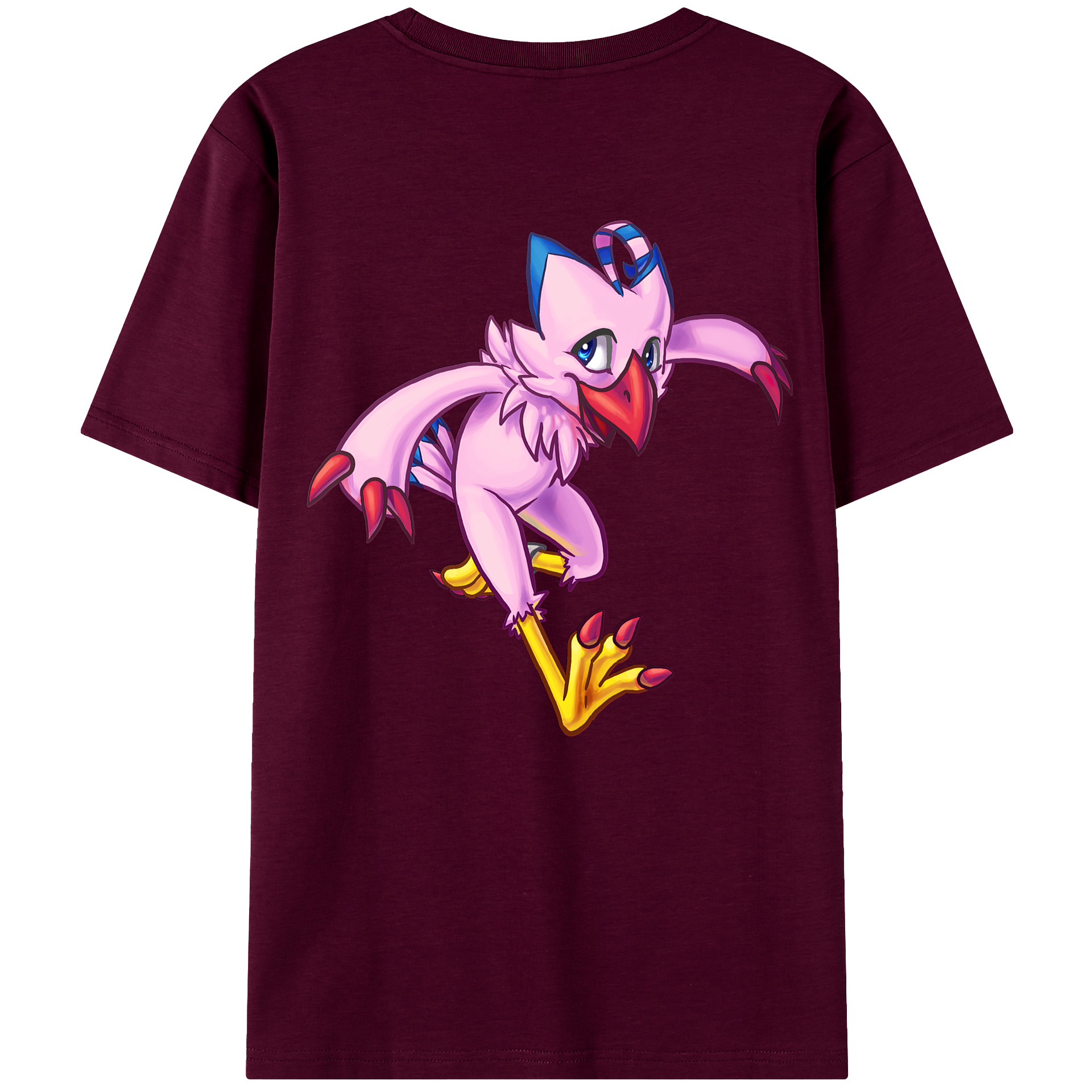 （画像用） Digimon デジタルモンスター/デジモン レディース半袖Tシャツ(バックプリント)